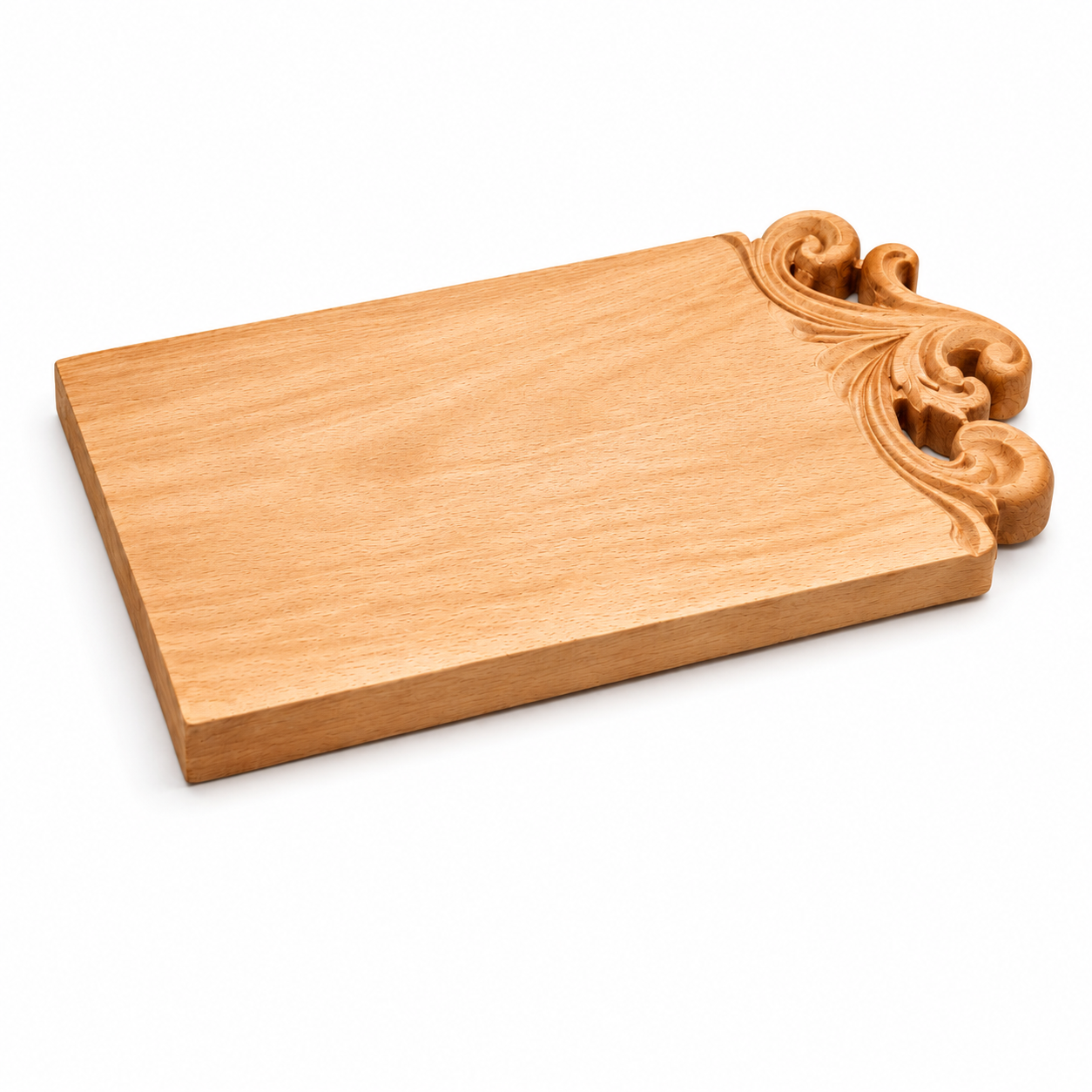 wooden serving board