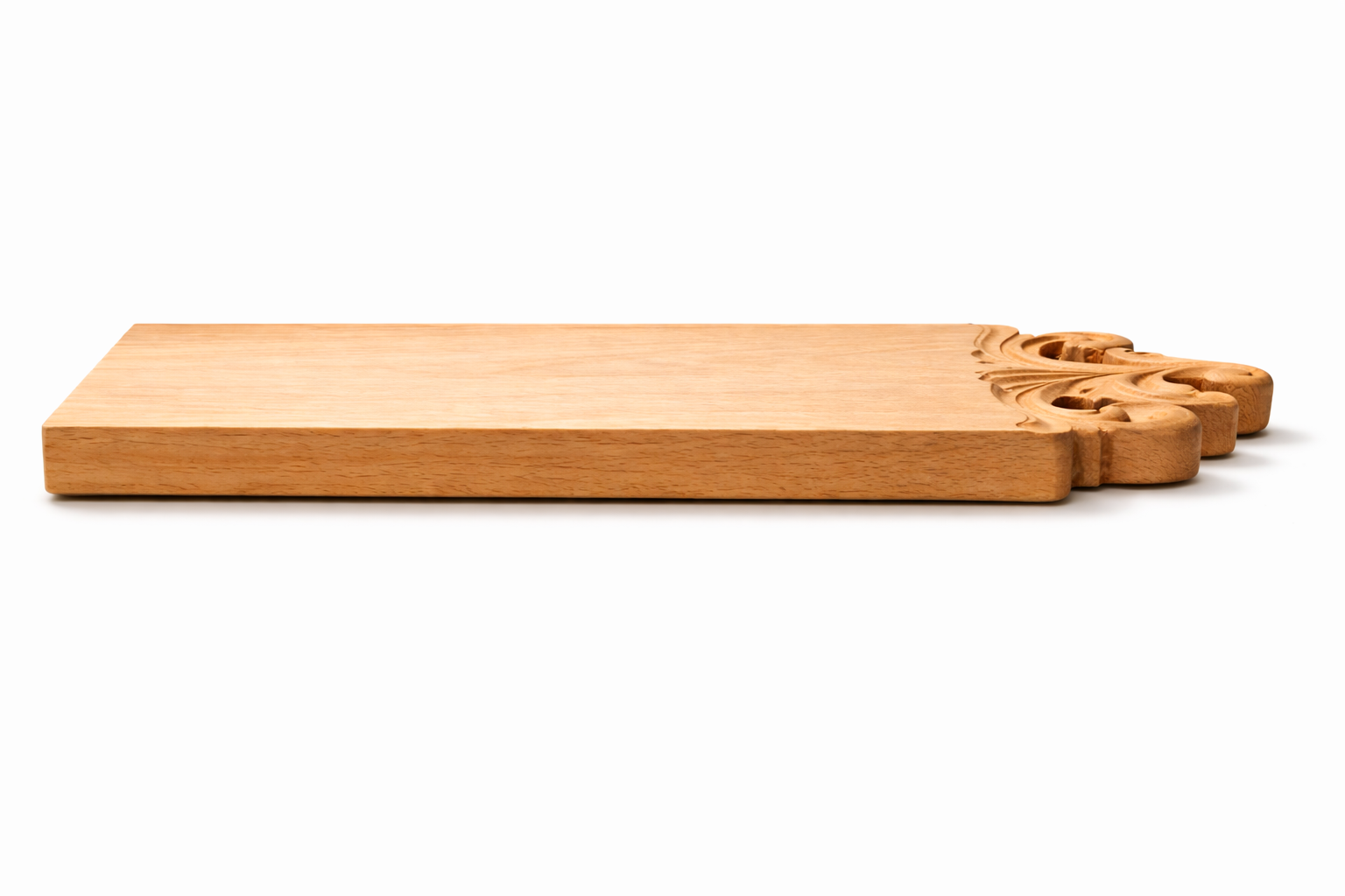 Luxury Beech Wood Serving Board | Handmade Charcuterie Board | CNC Carved Wooden Cheese Board - Image 3