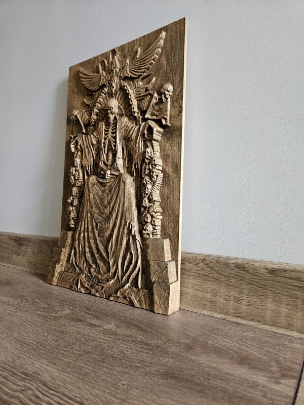 3D дървен портрет по снимка – CNC дърворезба