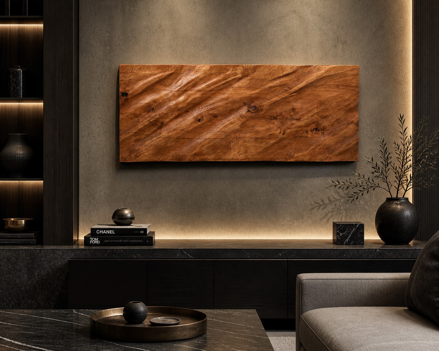 “RawFlow” – Natural Wood Texture Wall Panel - Image 12