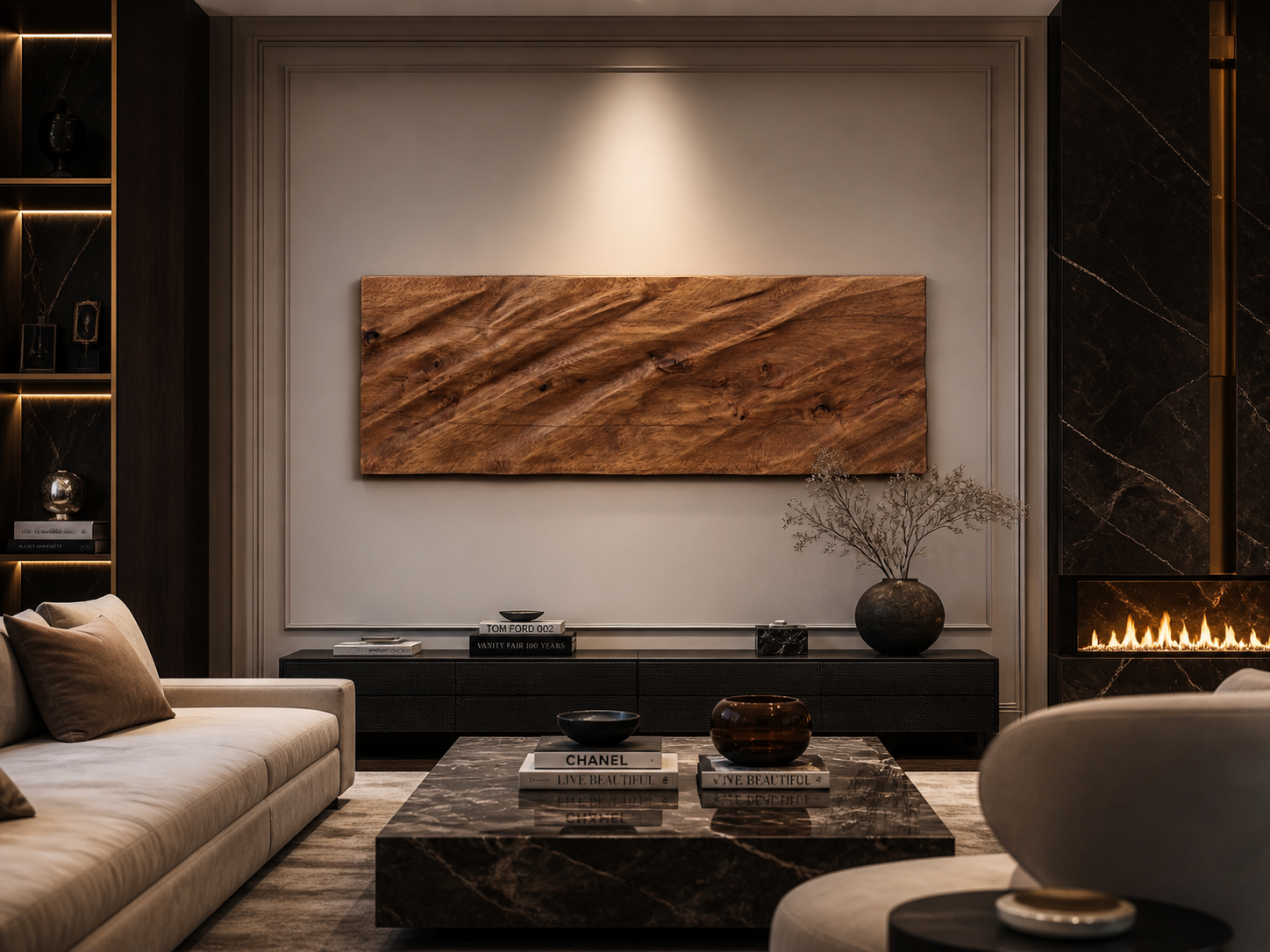 “RawFlow” – Natural Wood Texture Wall Panel - Image 8