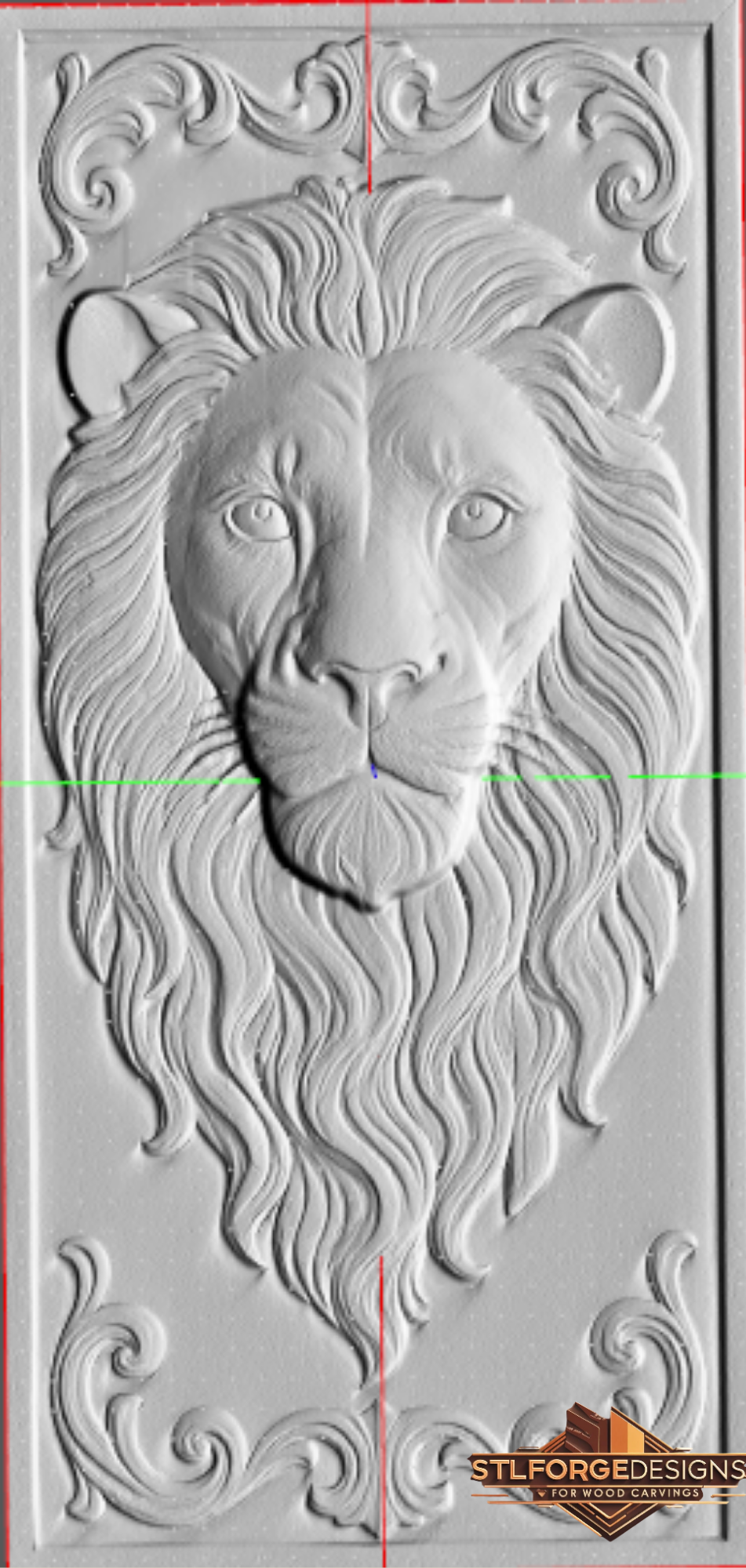 stl модел лъв 3d релеф cnc файл за дърворезба