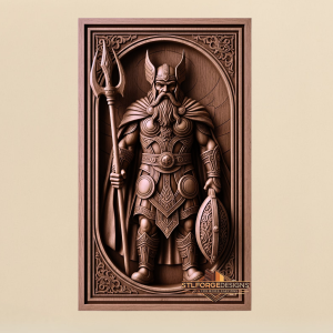 viking wall art interior