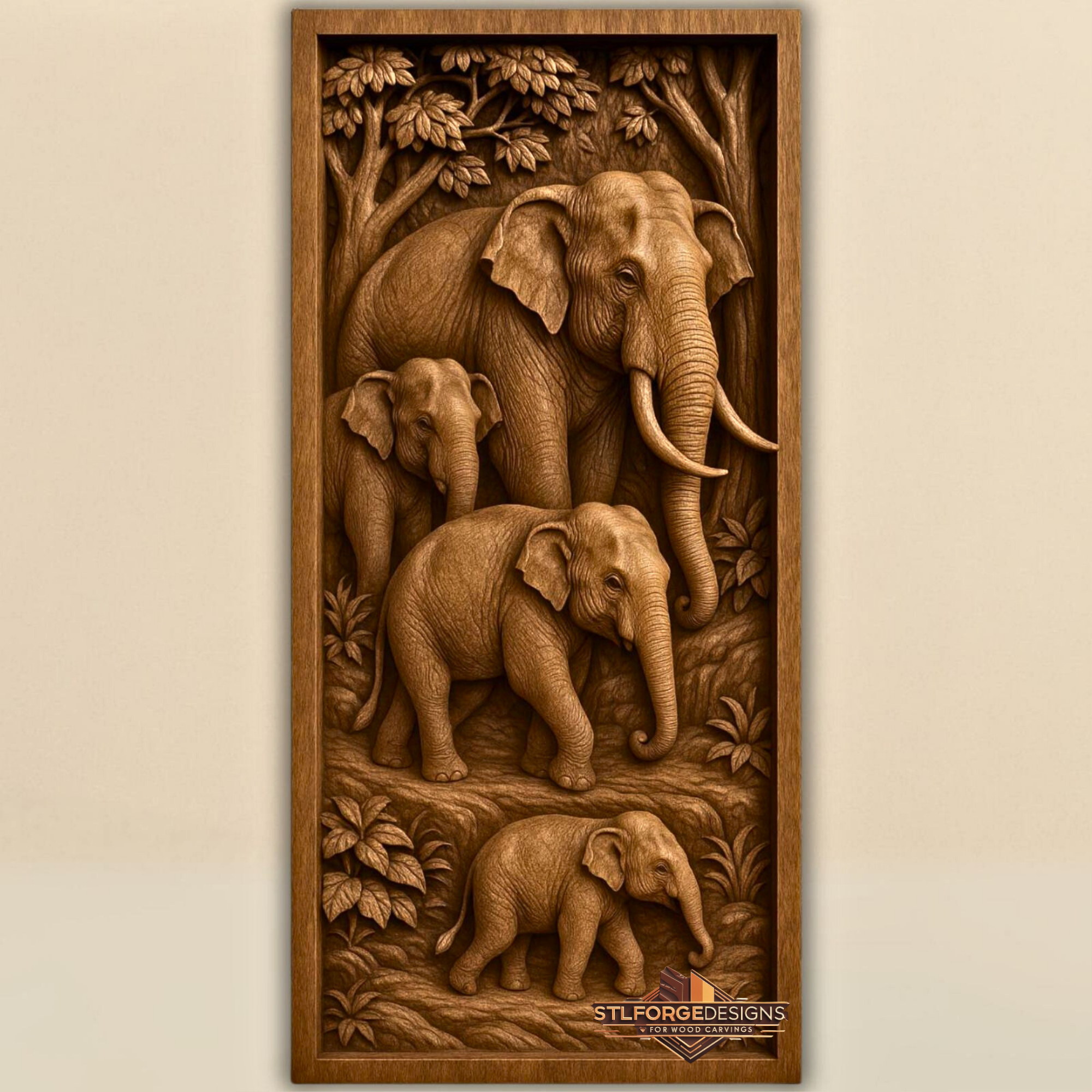 elephant home decor wall