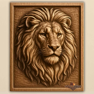 lion luxury wall decor