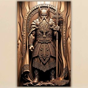 odin-rune-relief-cnc-model.jpg